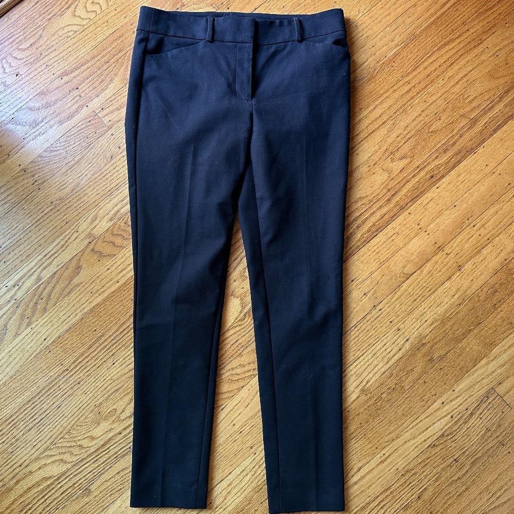 Loft Black Dress Pants - Marisa Skinny Fit - 6